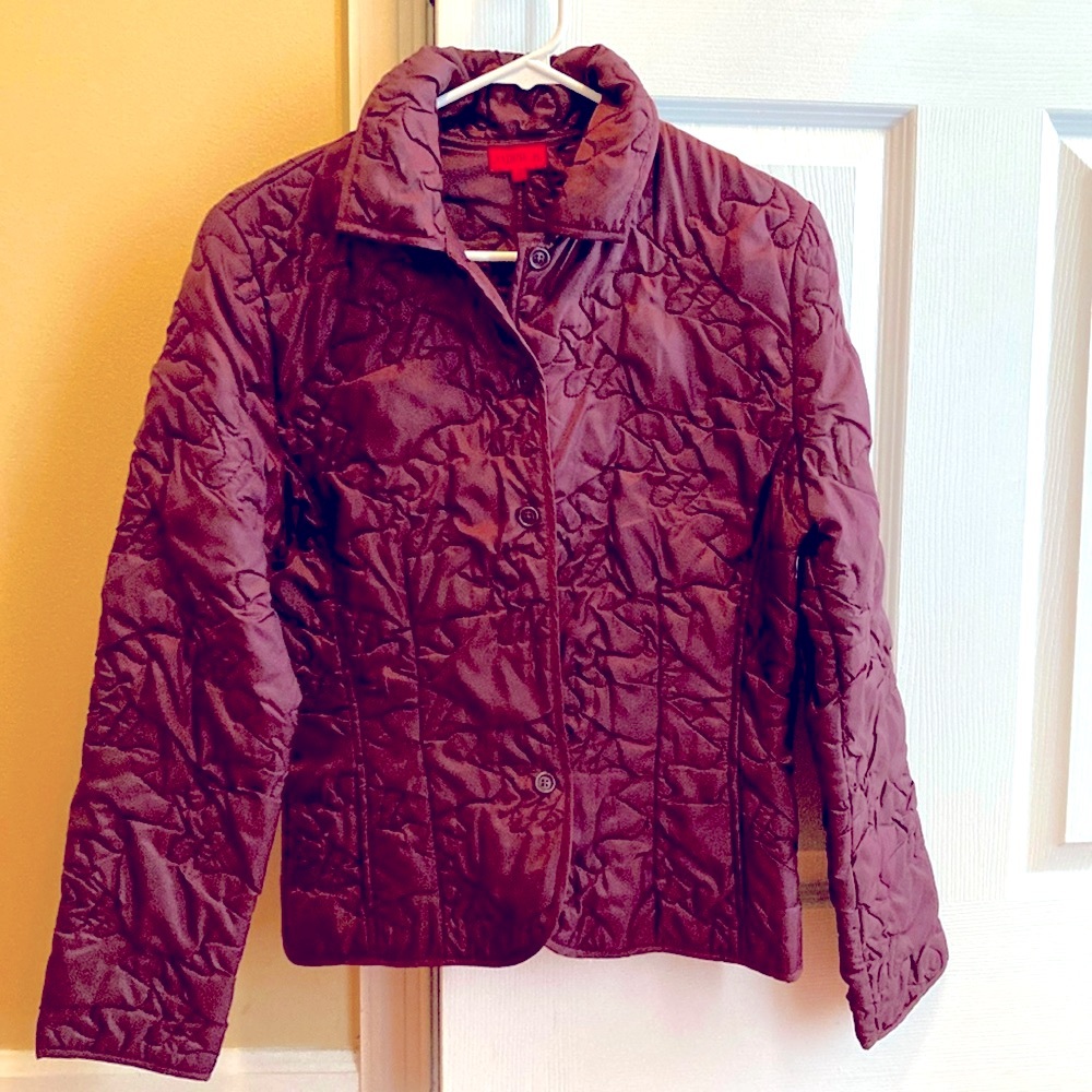 NEW without tag Nadine H 5 buttons jacket with beautiful piping and texture
